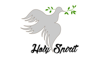 Pentecost Sunday Special Design for print or use as poster, card, flyer or T Shirt