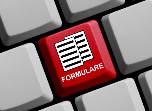 Formulare online einreichen oder runterladen