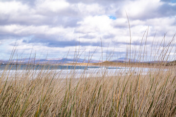 The dunes at Portnoo, Narin, beach in County Donegal, Ireland