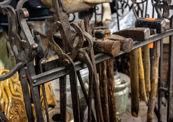 tools and accessories for hand forging for metal 