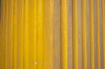 Fototapeta premium Abstract yellow plaster line texture texture