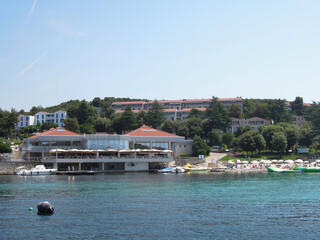 Landscape of Adriatic sea - Vrsar, Croatia