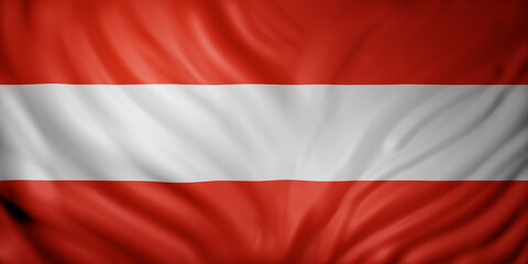 Austria 3d flag