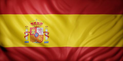 Spain 3d flag