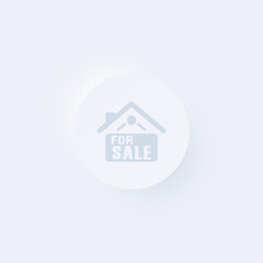 Home For Sale Sign - Sticker