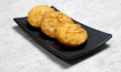 Delicious and tasty Bakwan, a traditional snack from Indonesia