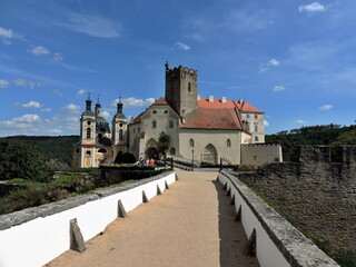 Fototapeta na wymiar castle Vranov nad Dyjí