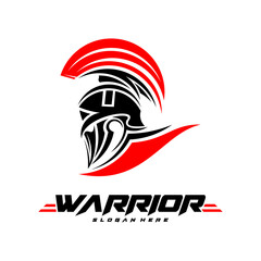 Warrior logo concept vector illustration design