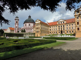 Fototapeta na wymiar castle Jaroměřice nad Rokytnou