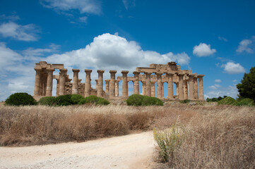 Parco archeologico di seminante in sicilia