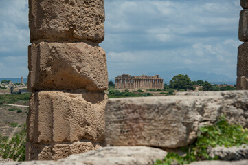 Parco archeologico di seminante in sicilia