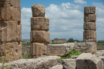 Parco archeologico di seminante in sicilia