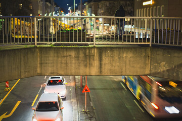 traffic at night