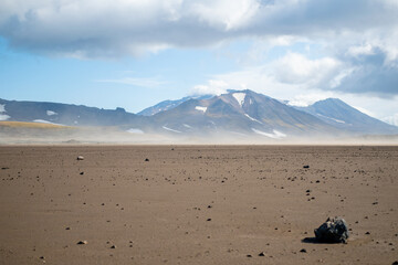 Fototapeta na wymiar Volcanic Desert