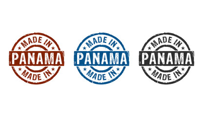 Made in Panama stamp and stamping