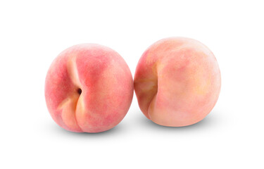 Fruit Peach isolated on white background