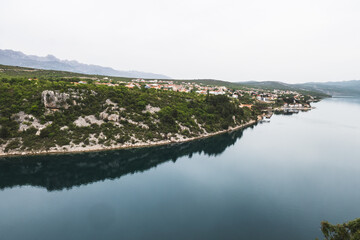 Nature and urban views of Croatia