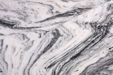 Wandcirkels aluminium Stijlvolle vulkaan witte, grijze granieten achtergrond, textuur in klassieke stijl voor nieuw ontwerpproject. © Dmytro Synelnychenko
