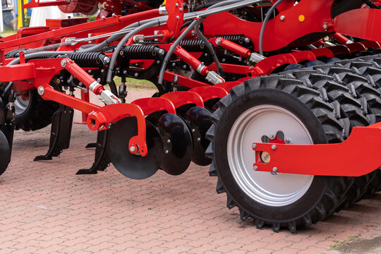 New tractor plow for seasonal land cultivation