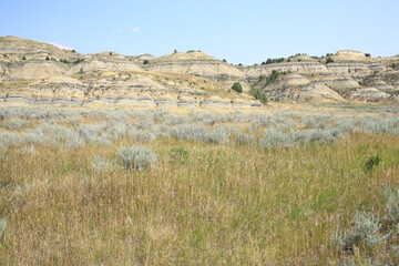 Theodore Roosevelt National Park in North Dakota, USA