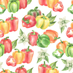 Colorful Pepper Pattern