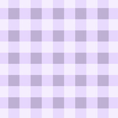 Purple gingham seamless pattern vector background