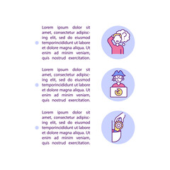 Innocent vs wilful infringement concept line icons with text. PPT page vector template with copy space. Brochure, magazine, newsletter design element. Copyright linear illustrations on white
