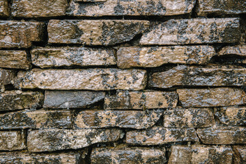 Naklejka premium old stone wall