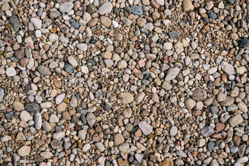 background of small stones