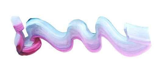 Colorful brushstroke background for labels, tag and stamp design. Shades of blue, pink, purple.