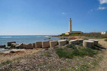 Panorama di torre granitola in sicilia