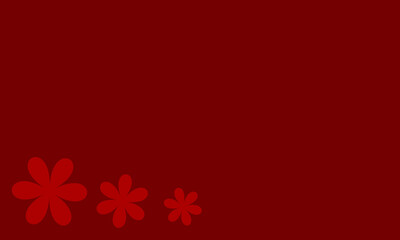 background simple dark red flower