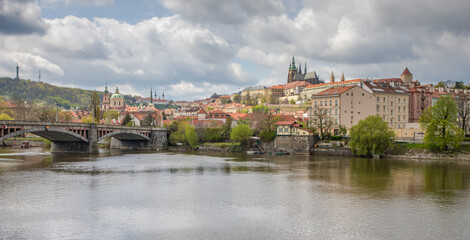Obraz premium view of the old town - prague