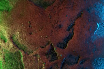 grunge painted shaped stucco texture - cute abstract photo background