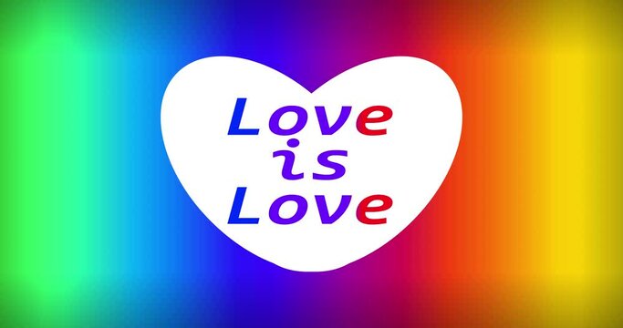 Rainbow LGBT flag of pride
