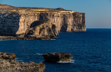 Gozo Cliffs Coastal