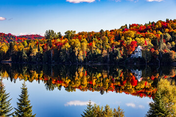 lac superieur, quebec, canada