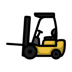 Warehouse Forklift Icon