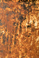 Rough background of old rusty metal