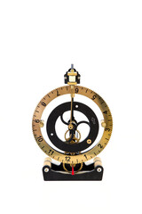 New clock on white background