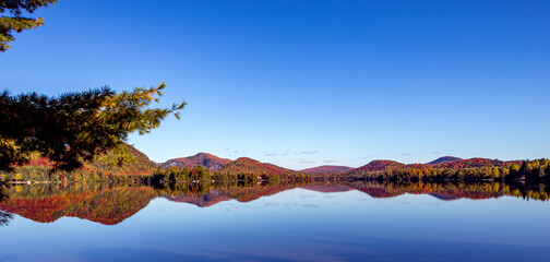 Lac-Superieur, Mont-tremblant, Quebec, Canada
