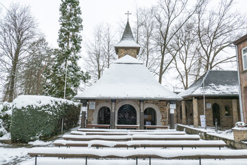 Belgium, Banneux, the chapel of the apparitions