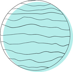 Original design for wallpaper, print or tattoo. Creative tattoo design. Vector EPS 10.