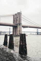 city bridge city Brooklyn New York sea river usa 