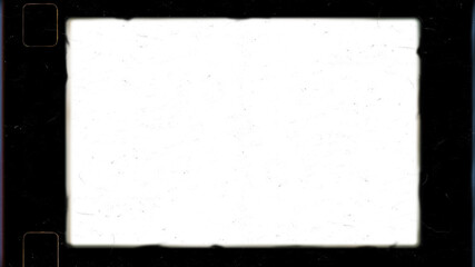 16mm Film Texture Framed Overlay (4K)