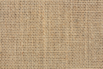 Fototapeta na wymiar Brown sackcloth texture or background and empty space.