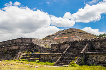 Aztec Pyramid in Mexico