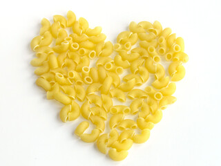 heart shaped pasta