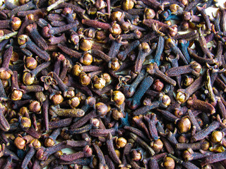 spice clove close up