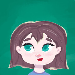portrait of a girl